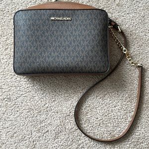 Michael Kors Monogram Crossbody Purse